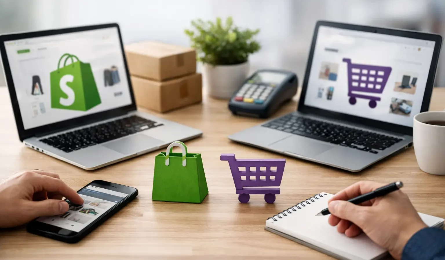 Shopify vagy WooCommerce választás KKV-knak