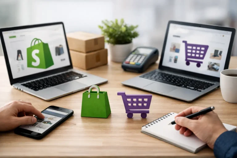 Shopify vagy WooCommerce választás KKV-knak